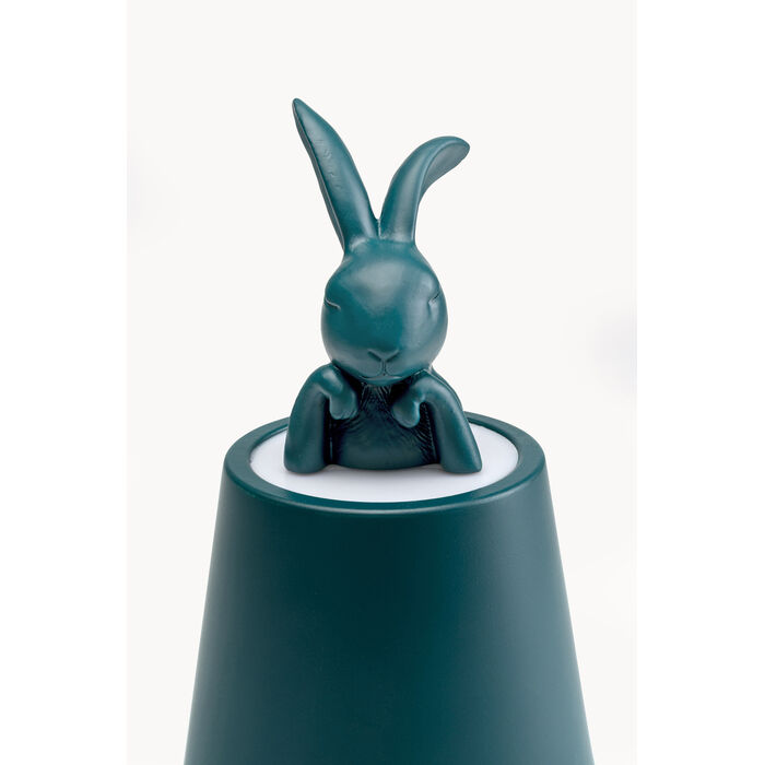 Tischleuchte Animal Rabbit LED Petrol 29cm