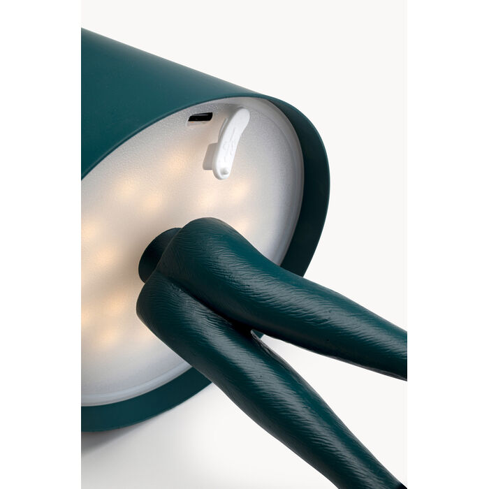 Tischleuchte Animal Rabbit LED Petrol 29cm