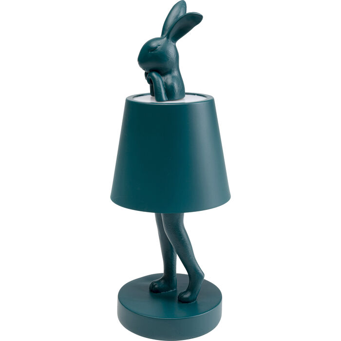 Tischleuchte Animal Rabbit LED Petrol 29cm