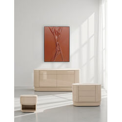 58436 - Gerahmtes Bild Crincle 100x140cm