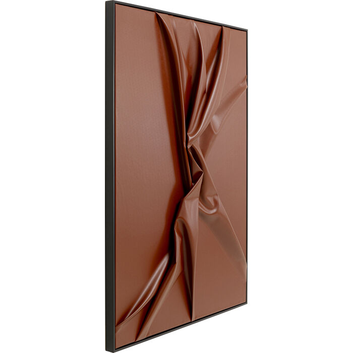 Gerahmtes Bild Crincle Knot 100x140cm