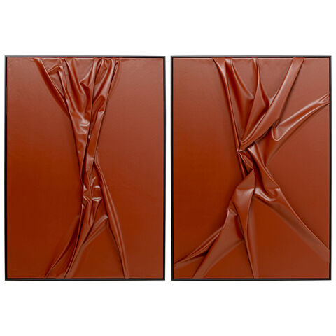 Cuadro enmarcado Crincle Duo (2/Set)