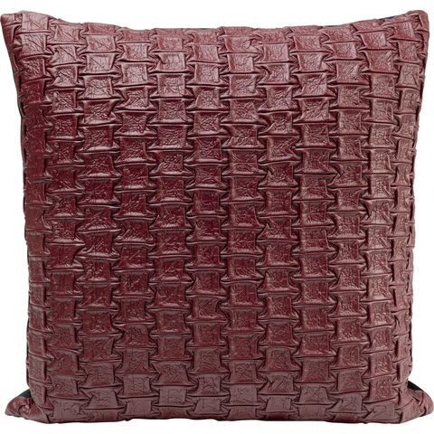 Cushion Posy Dark Red 45x45cm