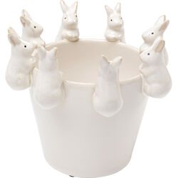 58635 - Vase Cute Bunnies 14cm
