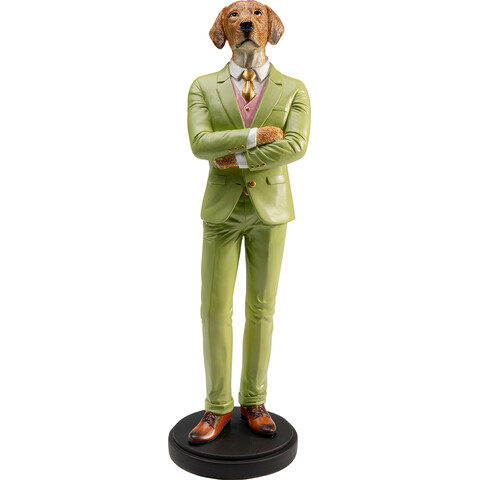 Figurine deco Gentleman Dog 51cm