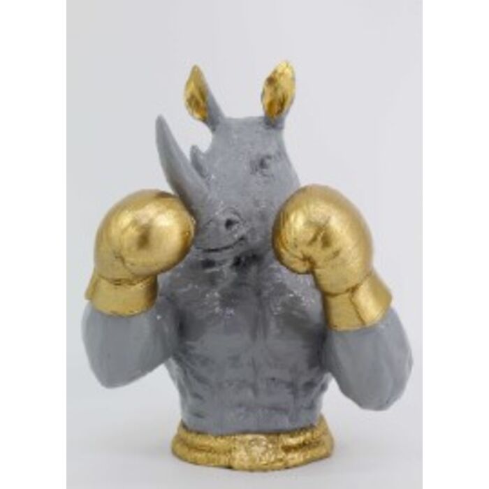 Money Box Rhino Boxer 30cm