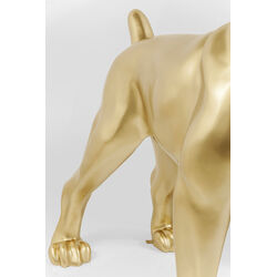 Figura decorativa Toto XL oro 180 cm