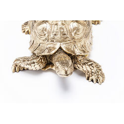 Deko Figur Turtle Gold Klein