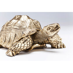 Deko Figur Turtle Gold Klein