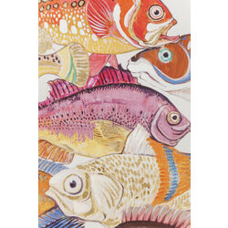 Tableau Touched Fish Meeting One 75x100cm