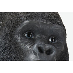 Figura deco Monkey Gorilla Side Medium negro