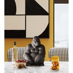 60465 - Deko Figur Monkey Gorilla Side Medium Schwarz