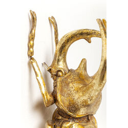 Wandschmuck Atlas Beetle Gold