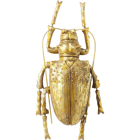 Wall Object Longicorn Beetle Gold