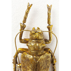 Decorazione da parete Longicorn Beetle oro