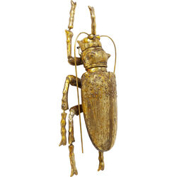 Wall Decoration Longicorn Beetle Gold