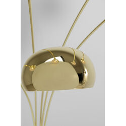 Floor Lamp Five Fingers Brass