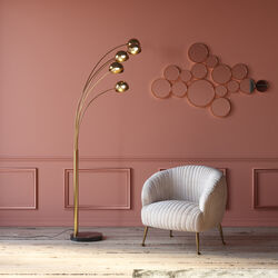 Floor Lamp Five Fingers Brass