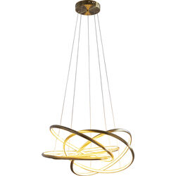 Pendant Lamp Saturn LED Gold Big