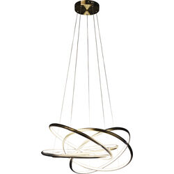 Pendant Lamp Saturn LED Gold Big