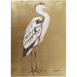 Picture Touched Heron Right 70x50cm