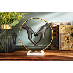 60843 - Deco Object Elements Heart Hand 33cm