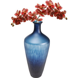 Vase Cutting Blue Taille