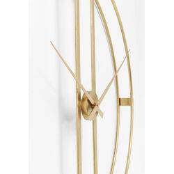 Reloj pared Clip oro Ø107cm