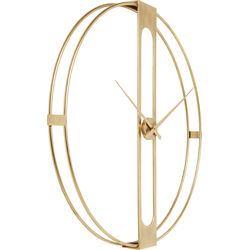 Reloj pared Clip oro Ø107cm