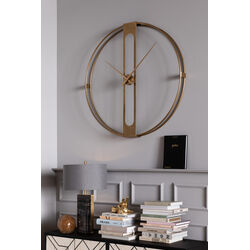 Horloge murale Clip Gold Ø107cm