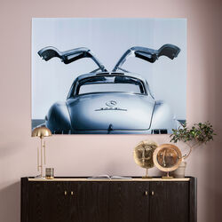 Picture Glass Oldtimer Back 160x120cm