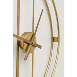 Reloj pared Clip oro Ø60cm