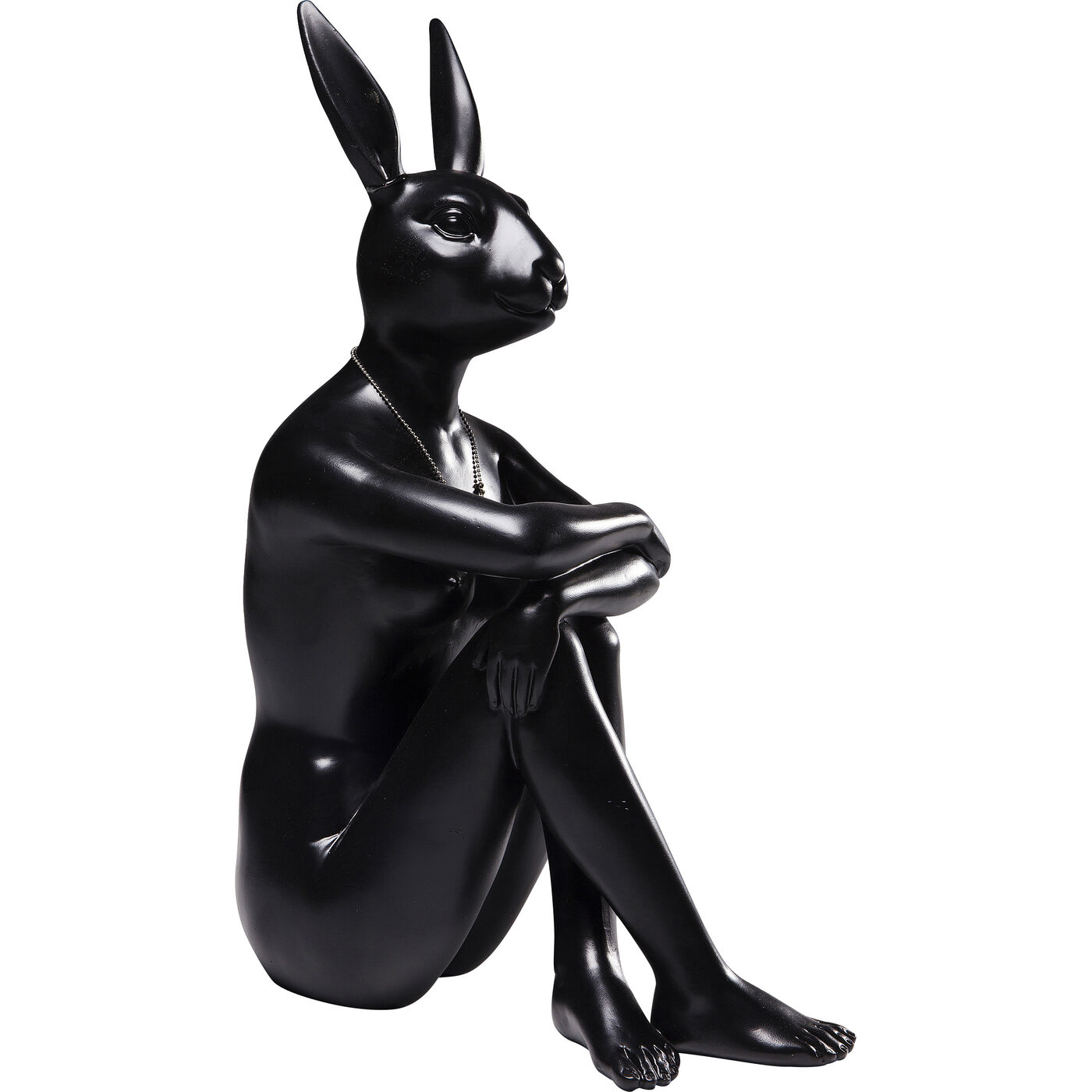 [61533] Figura decorativa Gangster Rabbit negro