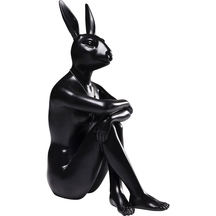 Figurine décorative Gangster Rabbit noir
