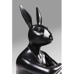 Figurine décorative Gangster Rabbit noir