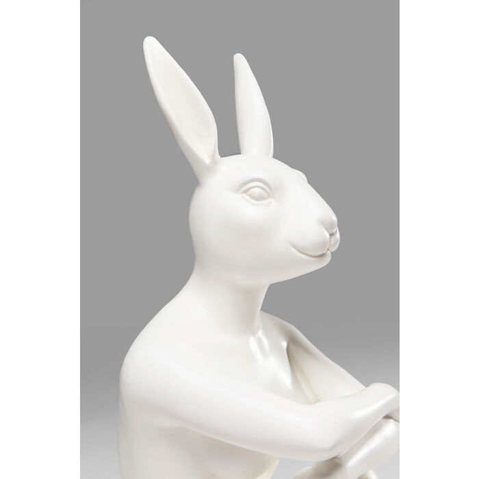 Deco Figurine Gangster Rabbit White - KARE Latvia