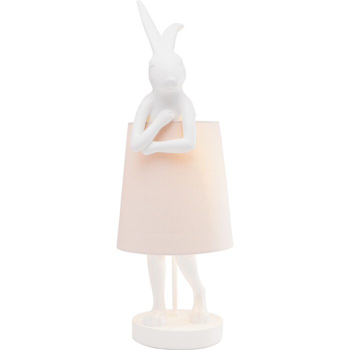 Lampe à poser Animal Rabbit blanc 68cm