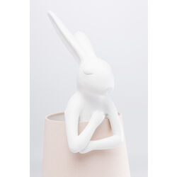 Lampe à poser Animal Rabbit blanc 68cm