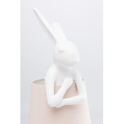 Lampe à poser Animal Rabbit blanc 68cm