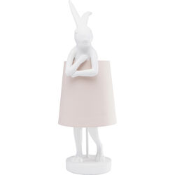 Table Lamp Animal Rabbit White 68cm