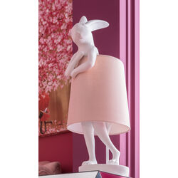 Table Lamp Animal Rabbit White 68cm