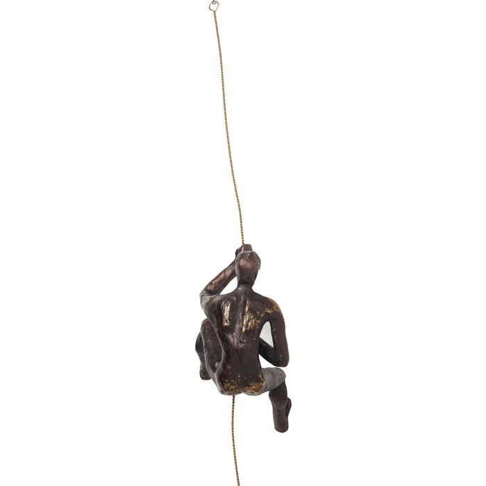 Wandschmuck Climber Rope