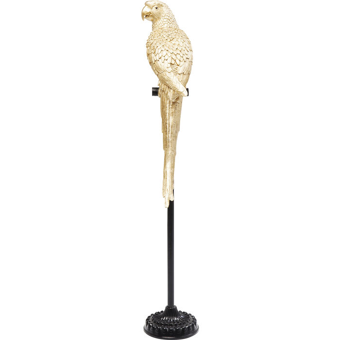 Figura deco Parrot oro 116cm