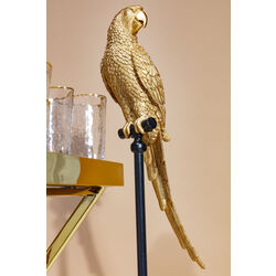61630 - Figurine décorative Parrot doré 116cm