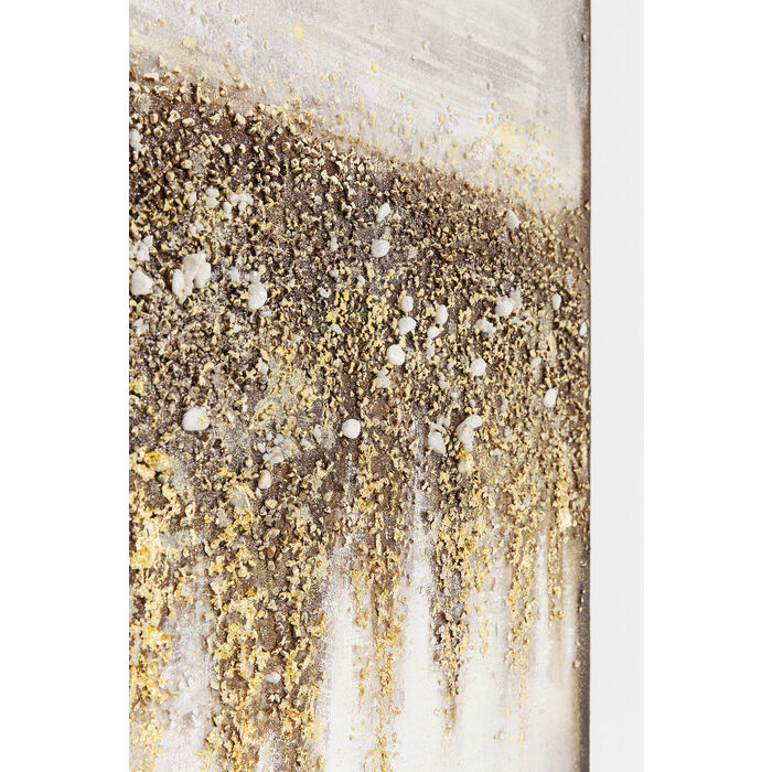Tableau acrylique Abstract Fields 90x120cm