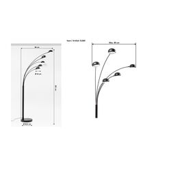 Stehleuchte Five Fingers Economy