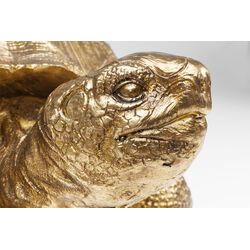 Figura deco Turtle oro med 40cm