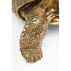 Figura decorativa Turtle oro medio 40cm