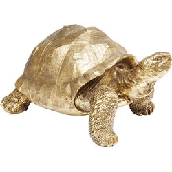 Figura deco Turtle oro med 40cm