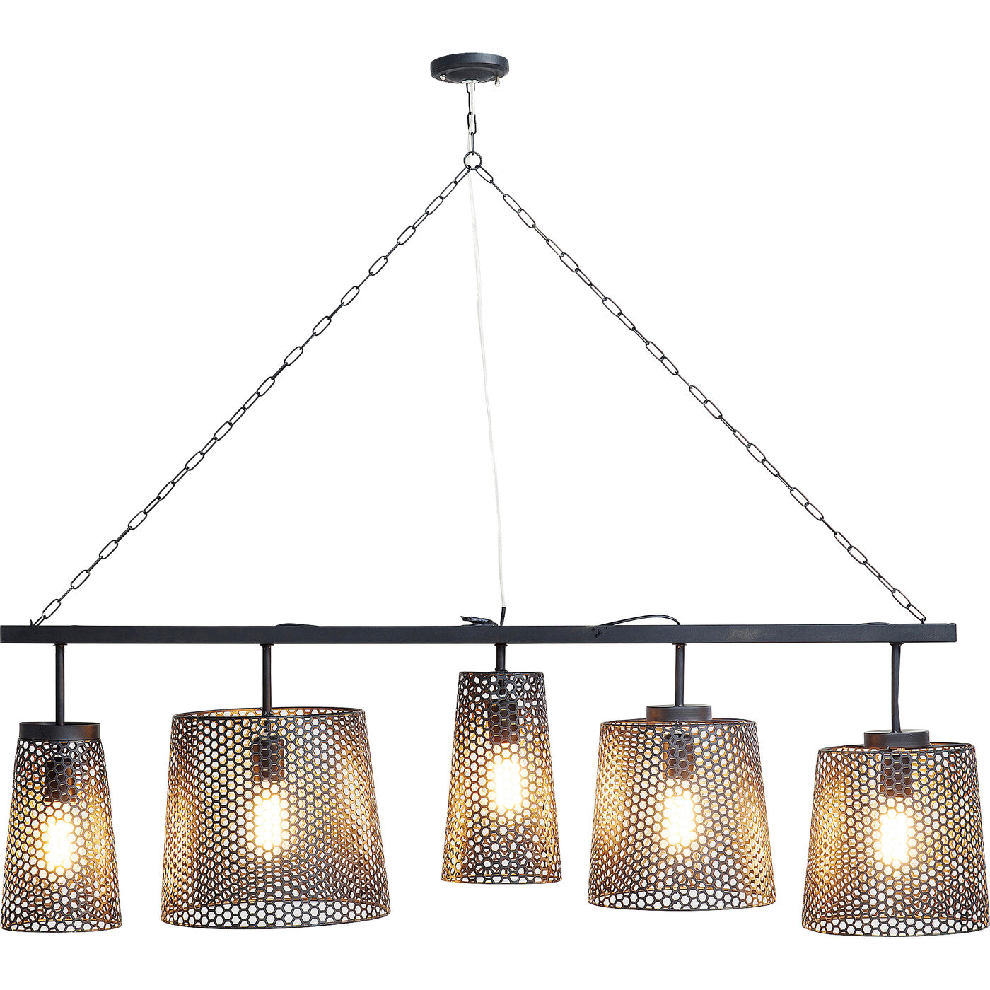 [61993] Lámpara Gorgeous negro mate 5